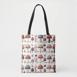 Bolsa Tote Cogumelos Marchando