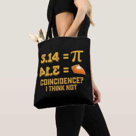 Bolsa Tote Coincidência Eu Acho Que Não Pie Pi Day Math