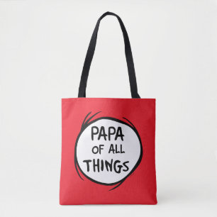 Bolsa Tote Coisa Um Coisa Dois - Papai de todas as Coisas
