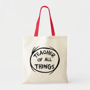 Bolsa Tote Coisa Um Coisa Dois - Professor de todas as Coisas