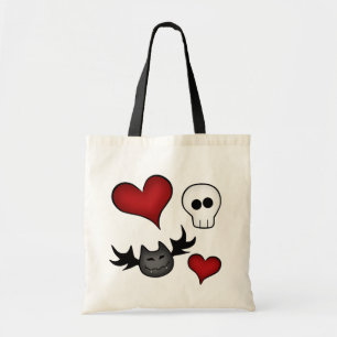 Bolsa Tote Coisas que góticos eu amo