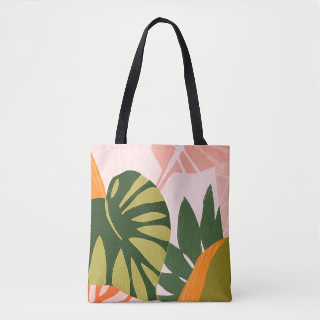 Bolsa Tote Colagem da Selva I (Frente)