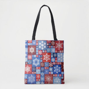 Bolsa Tote Colagem de Floco de Neve do 250º Aniversário