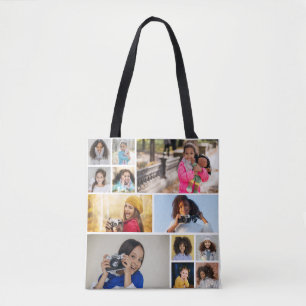 Bolsa Tote Colagem de Fotografias design
