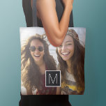 Bolsa Tote Colagem de Fotografias Monograma Personalizado Opc<br><div class="desc">Você pode usar fotos do Instagram para este design. Use três fotos quadradas para criar um presente exclusivo e pessoal. Ou você pode ficar com o filhote hipster e fazer uma moda. Se precisar ajustar as fotos,  clique na ferramenta personalizar para fazer alterações.</div>