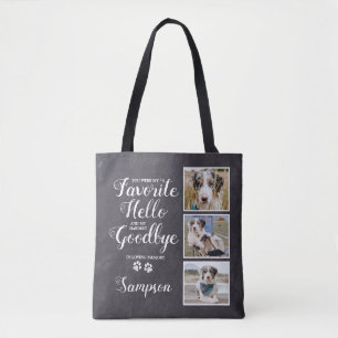 Bolsa Tote Colagem de Fotografias Personalizada do Memorial P
