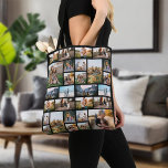 Bolsa Tote Colagem de Fotos Personalizada 32<br><div class="desc">Crie seu próprio saco de ferramentas personalizadas de 32 imagens</div>