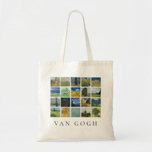 Bolsa Tote Colagem de pintura de arte Vincent Van Gogh