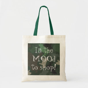 Bolsa Tote Colagem de Vaca CaMOOflage em Verde