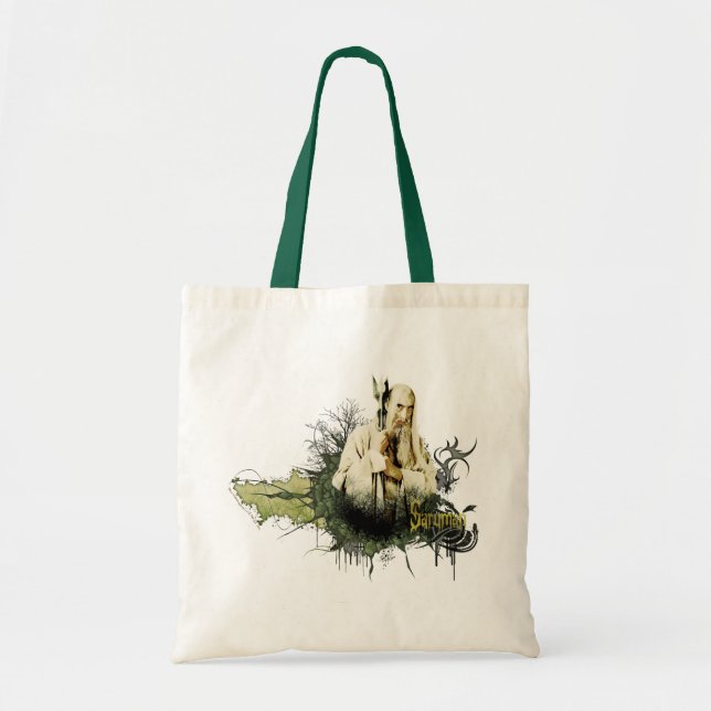 Bolsa Tote Colagem de vetor SARUMAN™ (Frente)