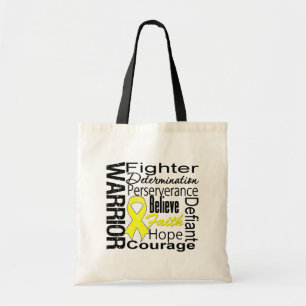 Bolsa Tote Colagem do guerreiro do Sarcoma