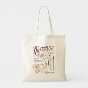 Bolsa Tote Colagem Gráfica em Aquarela RIVENDELL™