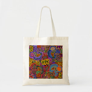 Bolsa Tote Colagem Mola da Ilha de San Blas