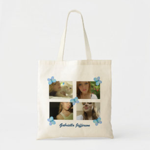 Bolsa Tote Colagem personalizada da imagem: Sacola da
