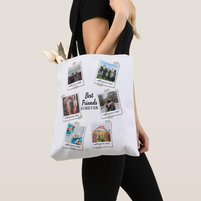 Bolsa Tote Colagem Personalizada Personalizada dos Melhores A (Close Up)