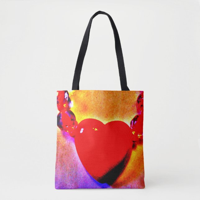 Bolsa Tote Colar Vermelho (Frente)