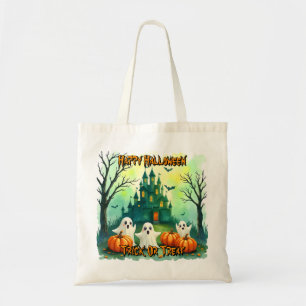 Bolsa Tote Coleção Assustadoramente Fofa de Halloween Popular
