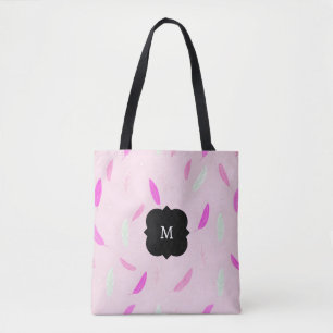 Bolsa Tote Coleção Boho de Penas Luxuosas e Tendências