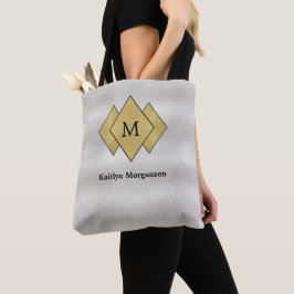 Bolsa Tote Coleção Branca Clássica de Faux