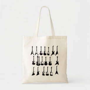 Bolsa Tote Coleção da guitarra
