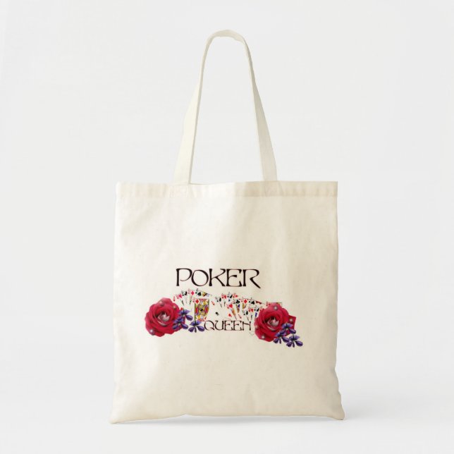 Bolsa Tote Coleção da rainha do póquer (Frente)