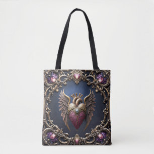 Bolsa Tote Coleção de Casamento Gótico Vitoriano