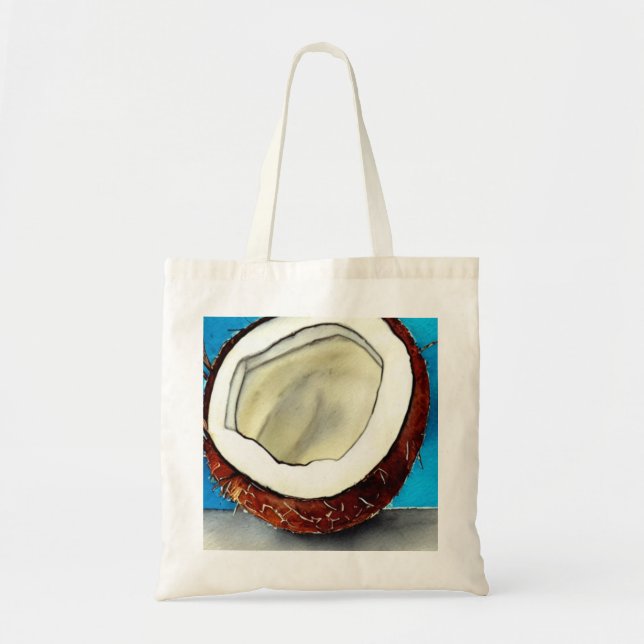 Bolsa Tote Coleção de Coconut abstrato (Frente)