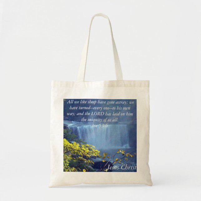 Bolsa Tote Coleção de Isaiah 53 (Frente)