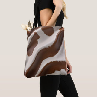 Bolsa Tote Coleção de Luxo Moderno Elegante de Couro de Vaca