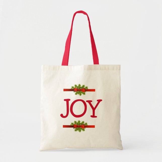 Bolsa Tote Coleção de Natal Suzanne Elizabeth (Frente)
