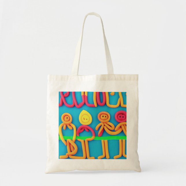 Bolsa Tote Coleção de Placas (Frente)