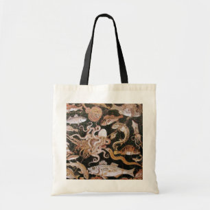 BOLSA TOTE COLEÇÃO DE POMPEII/OCEANO - CENA DA VIDA MARINHA