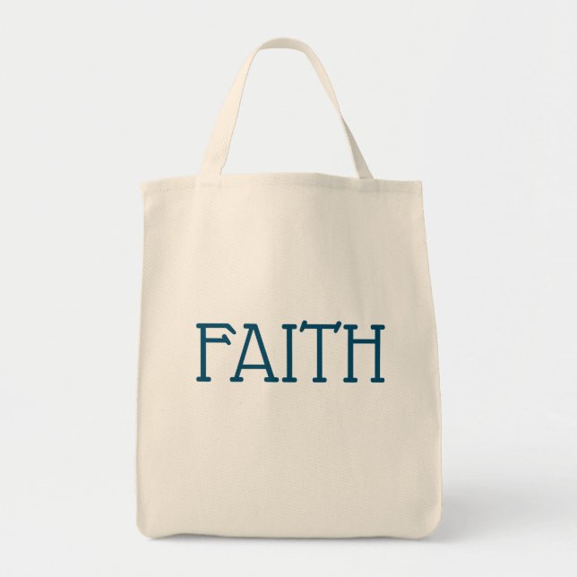 Bolsa Tote Coleção de Presentes de Fé (Frente)
