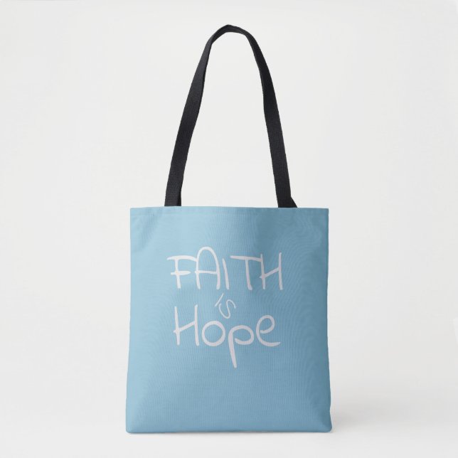 Bolsa Tote Coleção de Presentes de Fé (Frente)