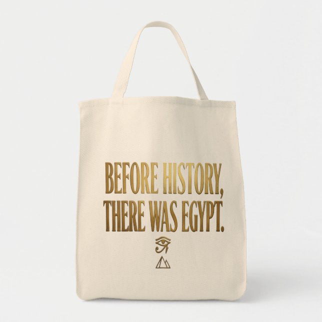 Bolsa Tote Coleção do Antigo Egito (Frente)