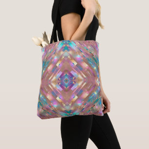 Bolsa Tote Coleção Holográfica Opal Moderna da Glitter