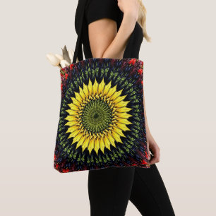 Bolsa Tote Colheita de Sapos de Girassol