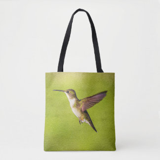 Bolsa Tote Colibri da aguarela