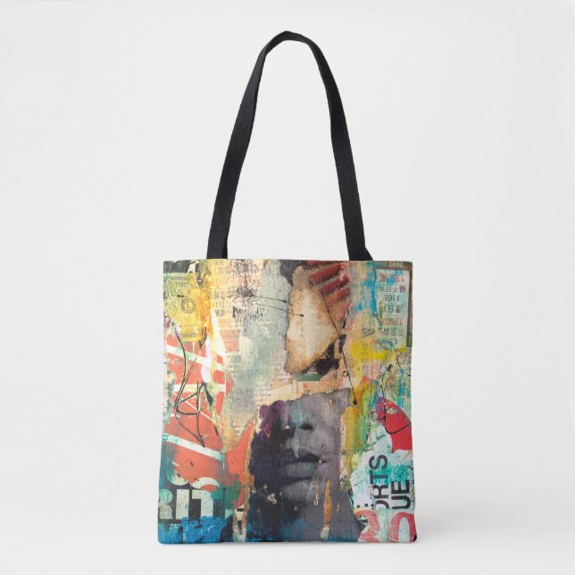 Bolsa Tote Collage Head (Frente)