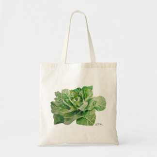 Bolsa Tote Collards no saco de pano