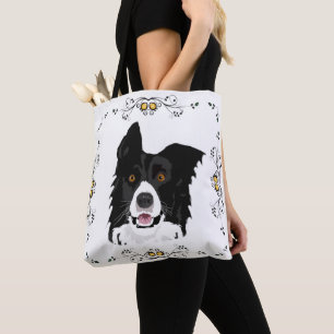 Bolsa Tote Collie de Borda