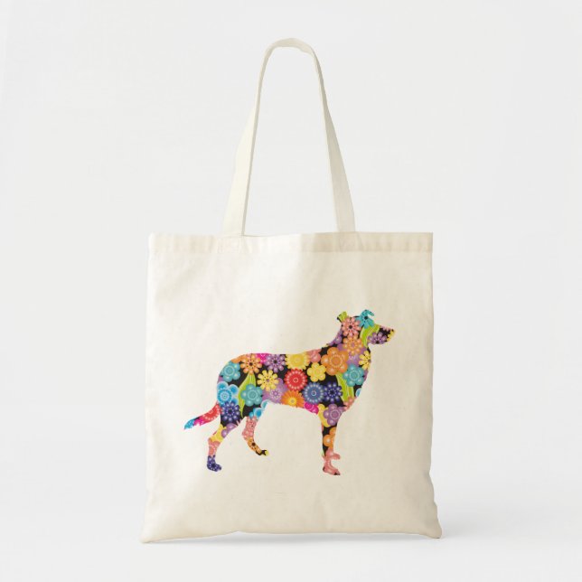 Bolsa Tote Collie liso (Frente)