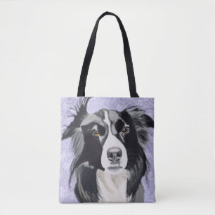 Bolsa Tote Collie Preto e Branco