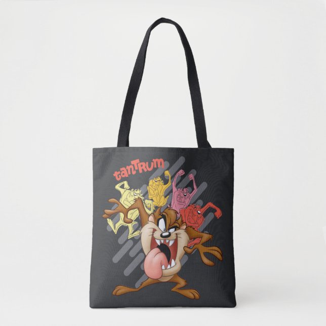 Bolsa Tote Coloful "Tantrum" TAZ™ (Frente)