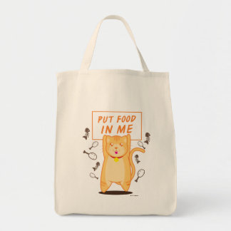 Bolsa Tote Coloque Comida Em Mim