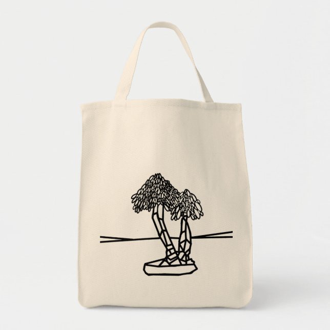 BOLSA TOTE COLOR ME PALM BONSAI (Frente)