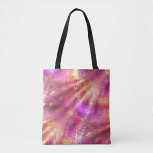 Bolsa Tote colora o roxo sem emenda do fundo, cor-de-rosa