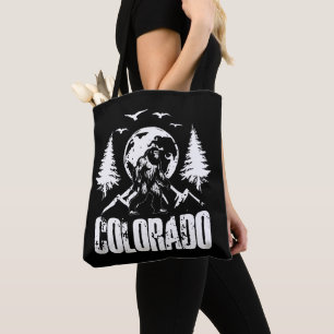 Bolsa Tote Colorado Day Bigfoot Vintage Hiking