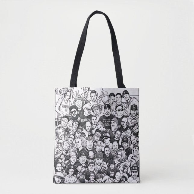 Bolsa Tote Colorado Dj (Frente)