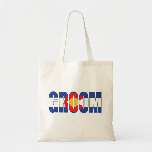 Bolsa Tote Colorado-Groom (Frente)